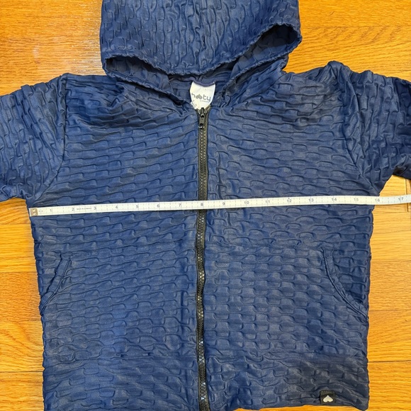 Booty by Brabants Chrome Hoodie Jacket in twilight cobalt (Blue) - Juniors OSFM - Picture 2 of 5